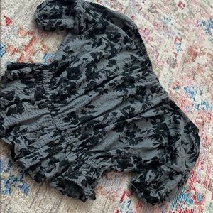 off the shoulder free people top